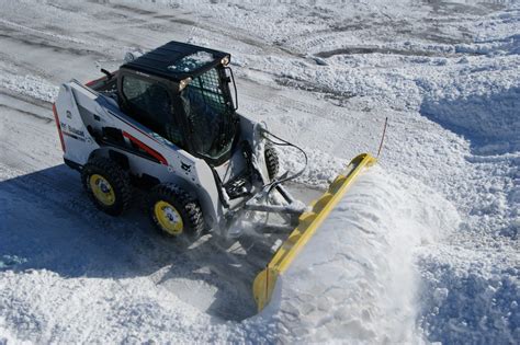 mini skid steer for snow removal|best skid steer snow plow.